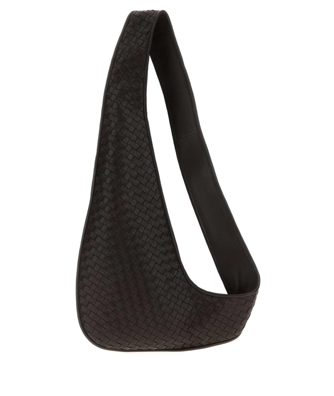 BOTTEGA VENETA Коричневая кожаная сумка на плечо, фото 1