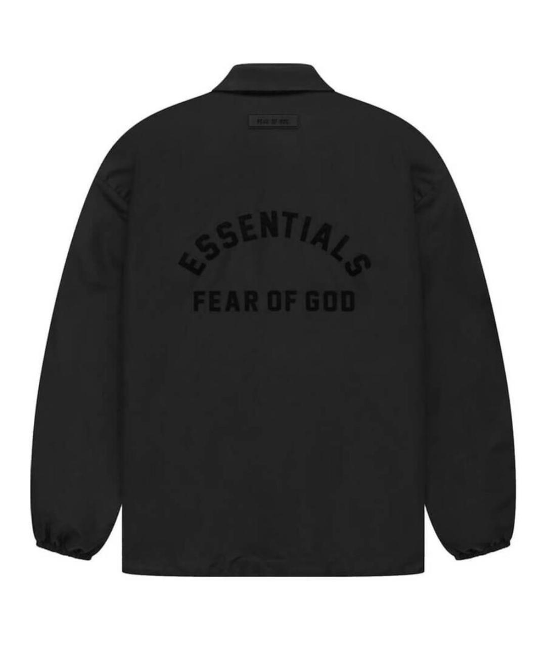 FEAR OF GOD ESSENTIALS Черная куртка, фото 2