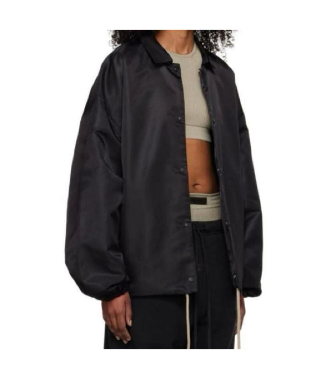 FEAR OF GOD ESSENTIALS Черная куртка, фото 5