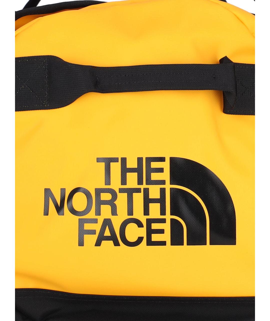 THE NORTH FACE Желтая синтетическая дорожная/спортивная сумка, фото 6