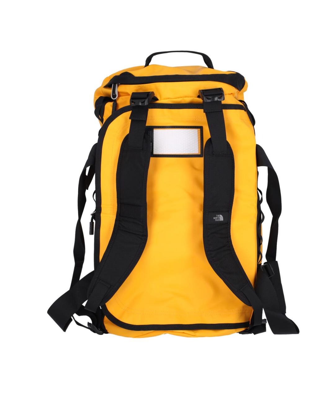 THE NORTH FACE Желтая синтетическая дорожная/спортивная сумка, фото 4