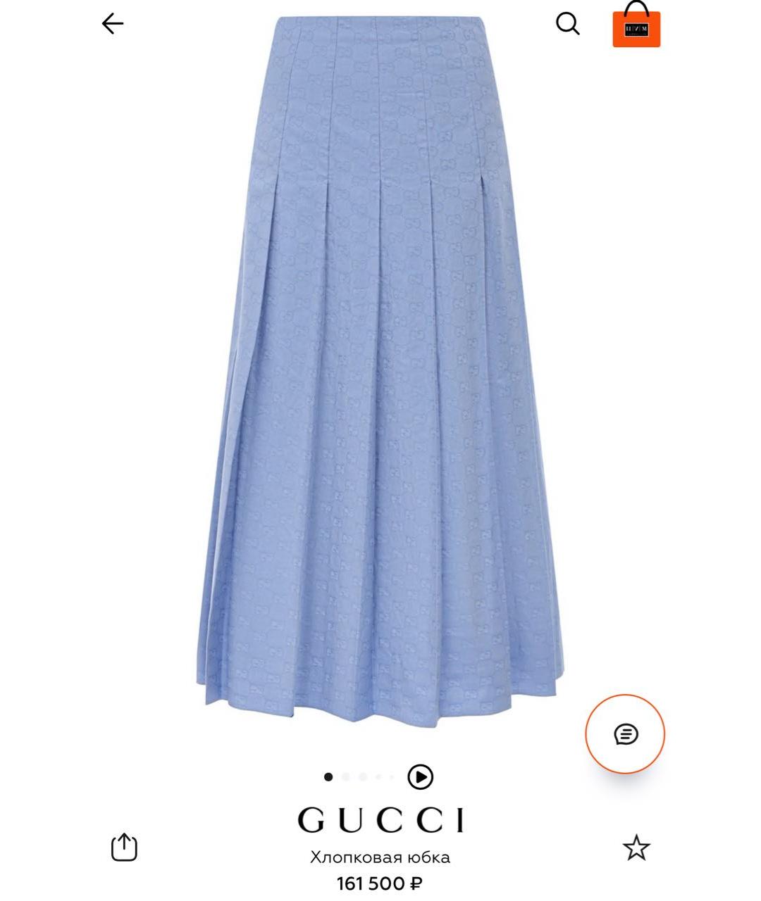 GUCCI Юбка миди, фото 2