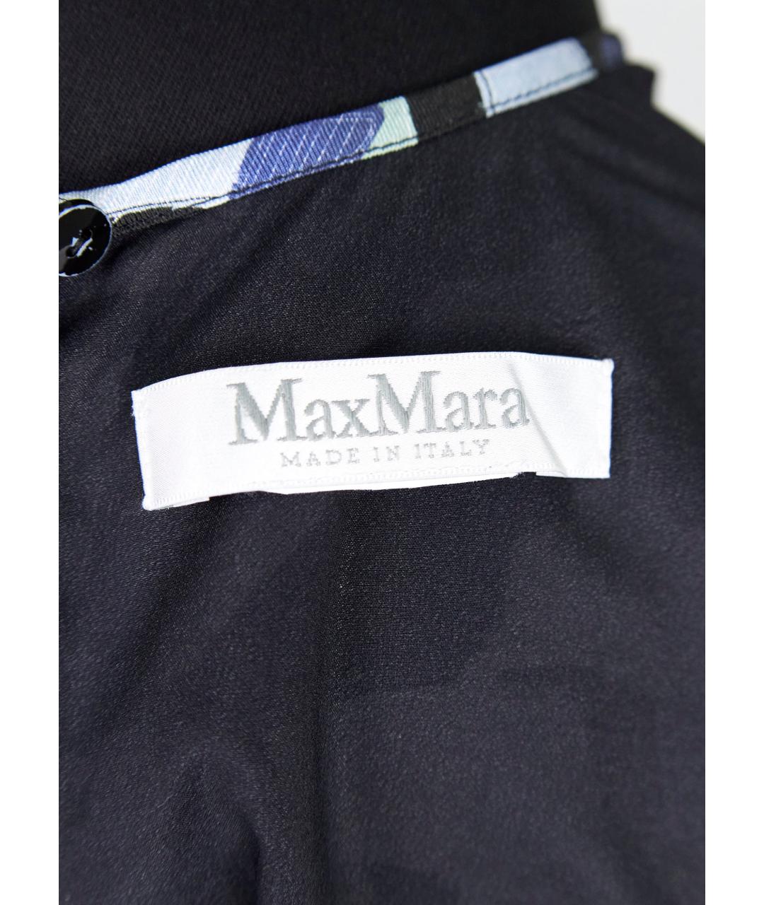 MAX MARA Мульти шелковое повседневное платье, фото 4