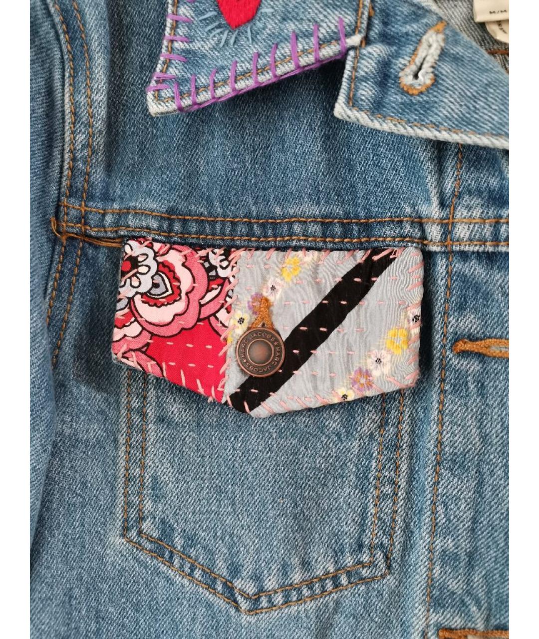 MARC JACOBS Голубой хлопковый жакет/пиджак, фото 7