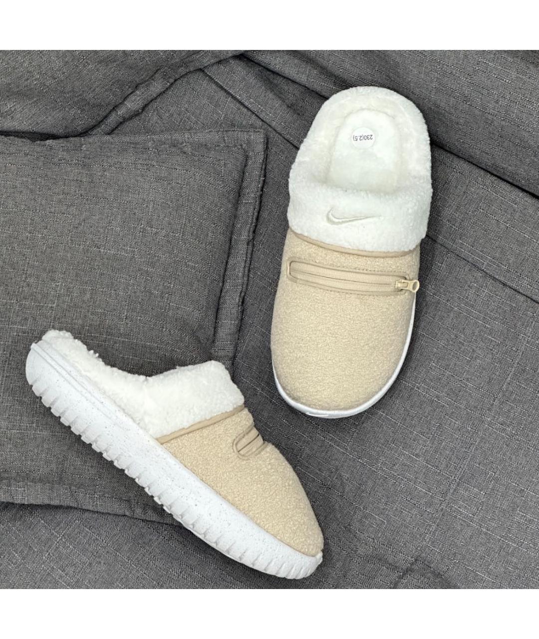 NIKE Бежевые сабо, фото 4