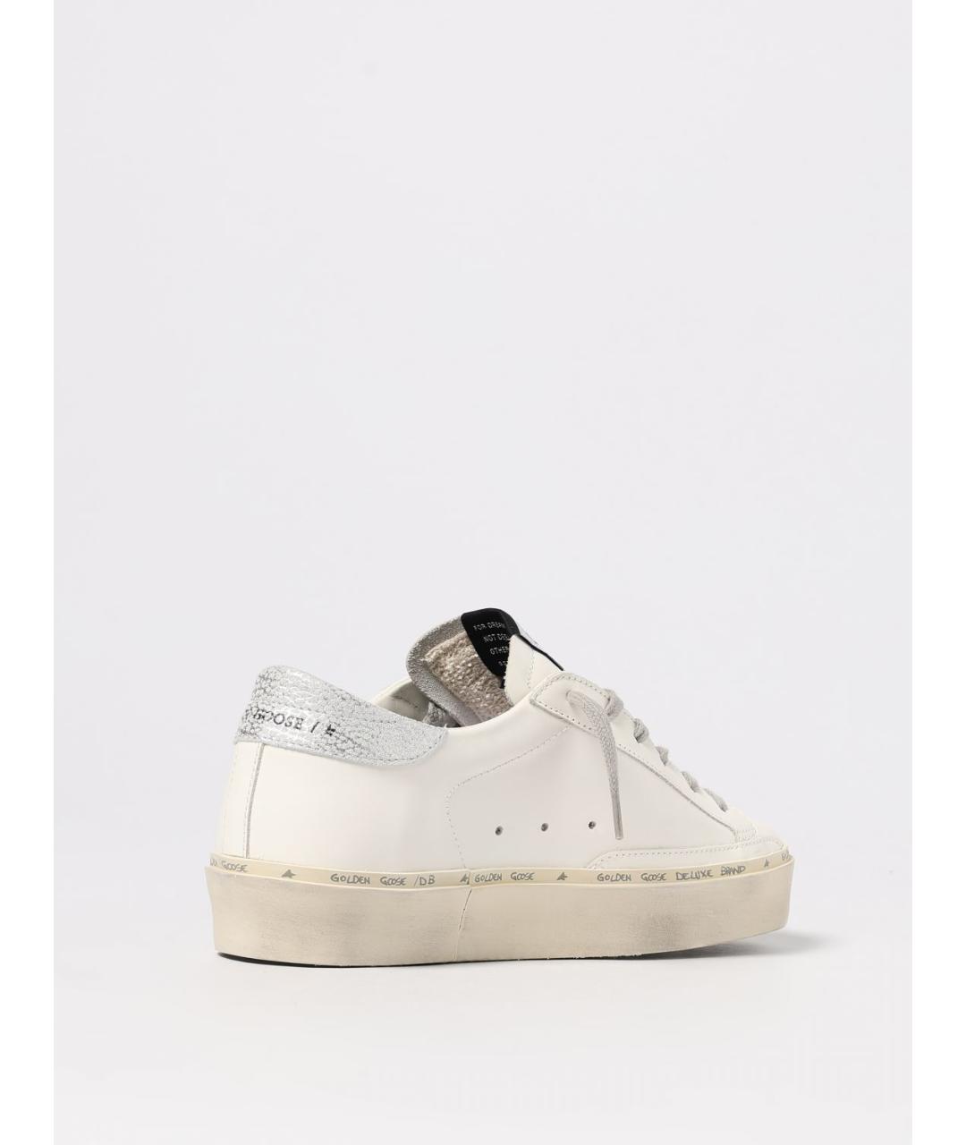 GOLDEN GOOSE DELUXE BRAND Белые кожаные кеды, фото 3