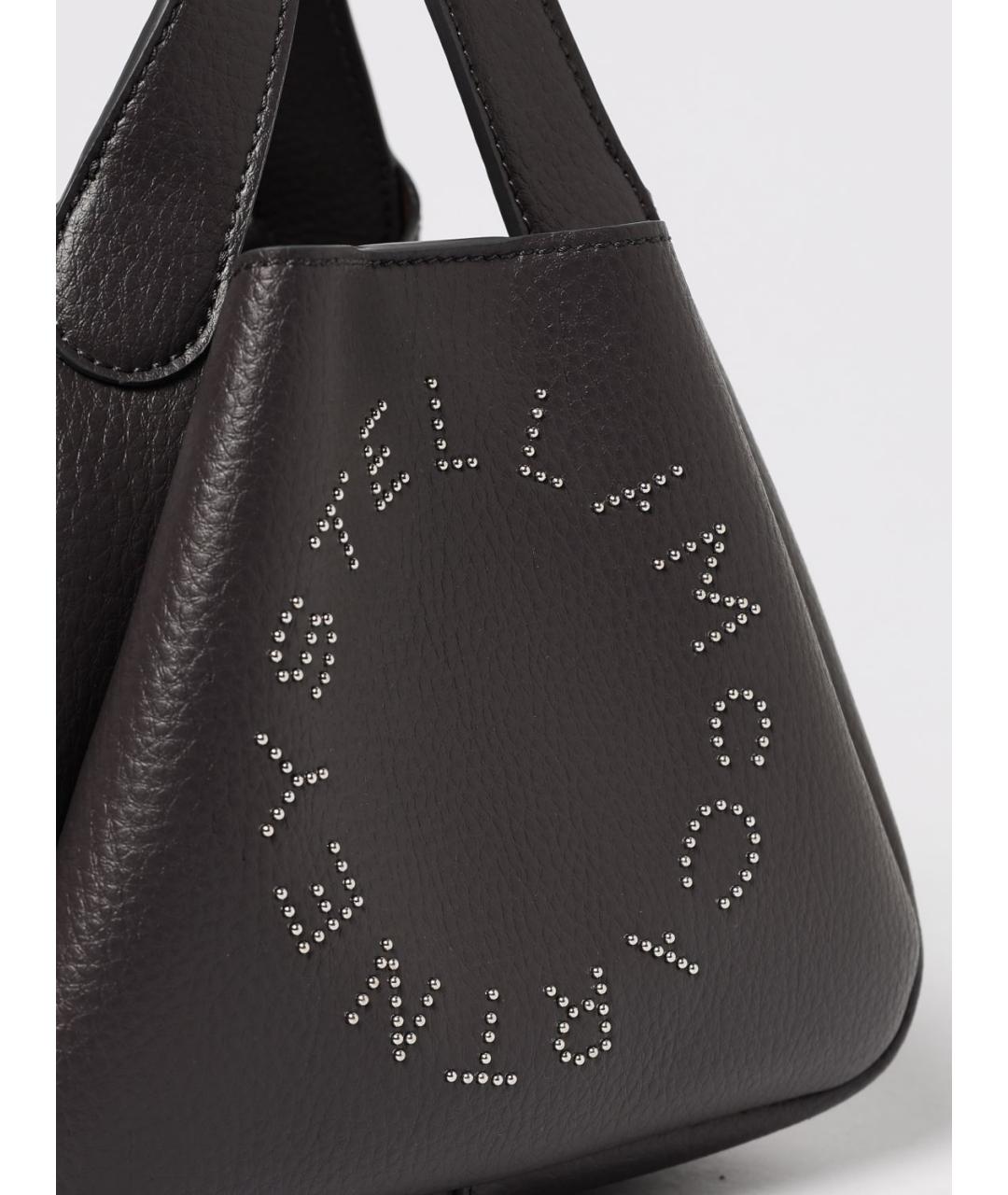 STELLA MCCARTNEY Коричневая сумка с короткими ручками, фото 4