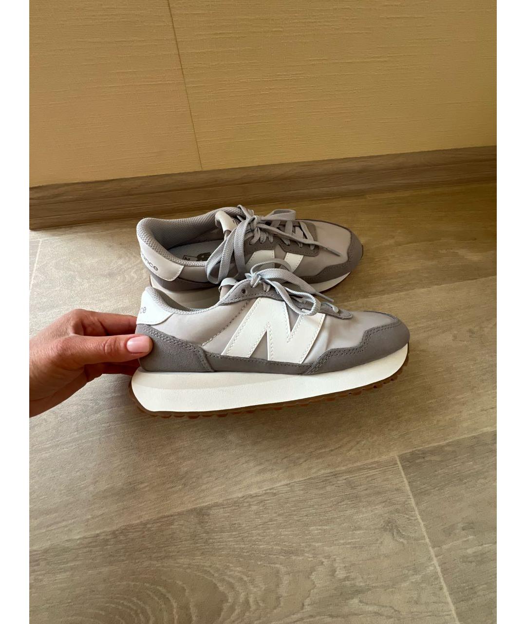 NEW BALANCE Серые кроссовки, фото 6