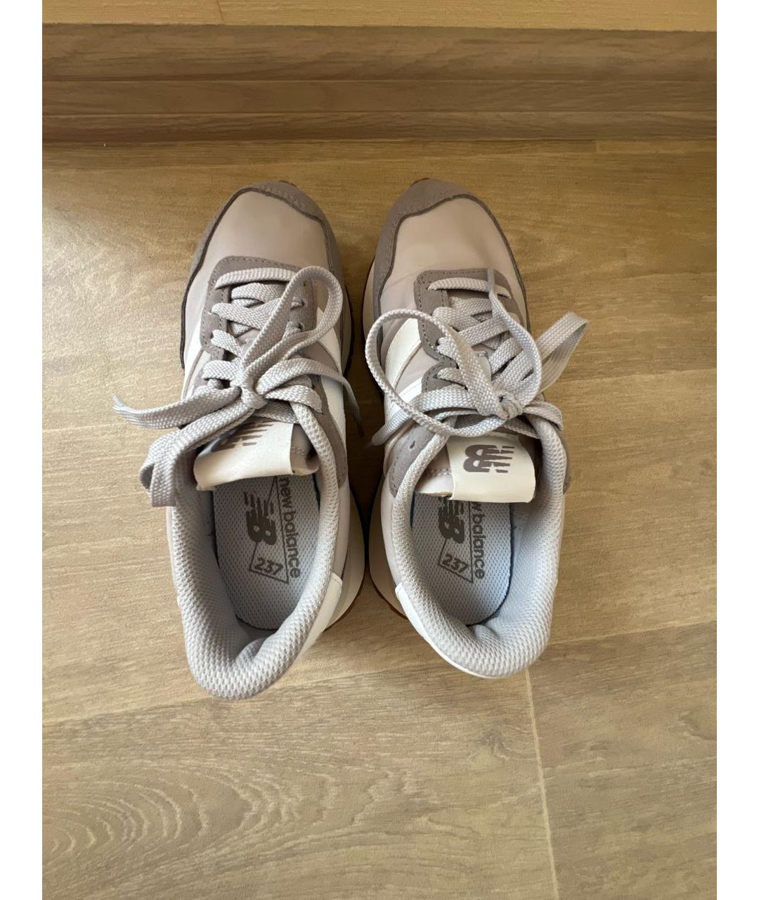 NEW BALANCE Серые кроссовки, фото 2