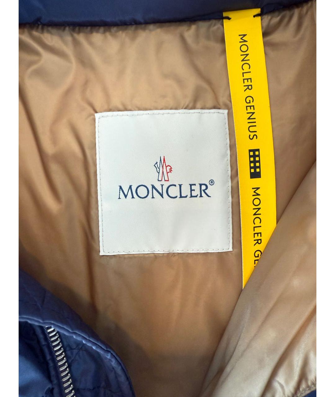 MONCLER Синяя куртка, фото 4