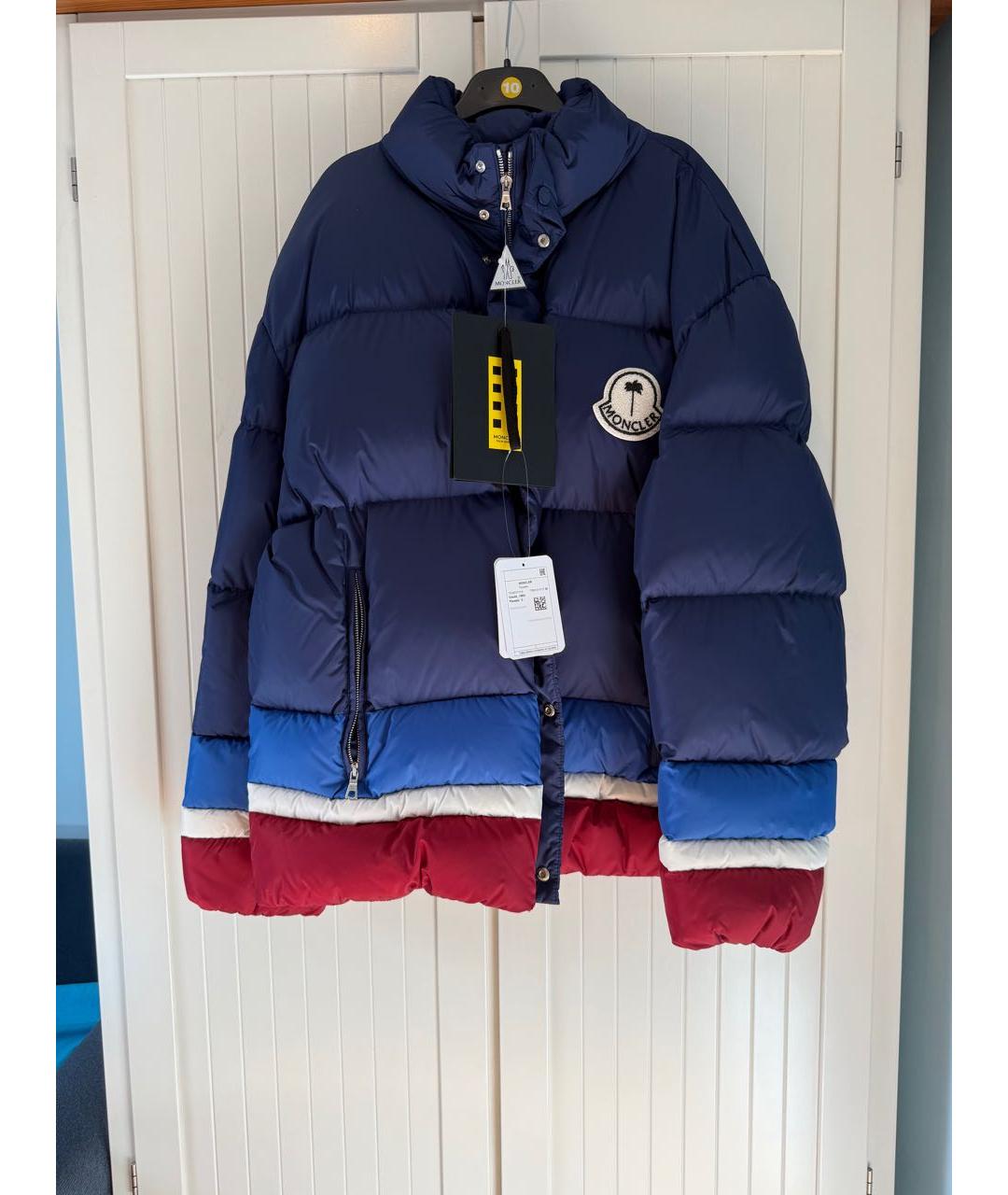 MONCLER Синяя куртка, фото 2