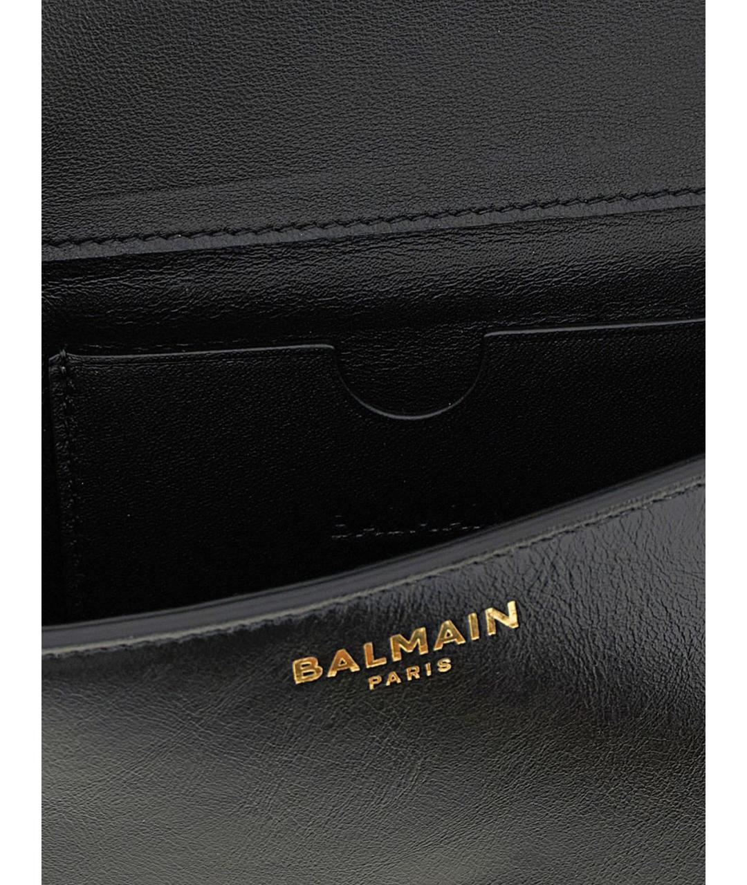 BALMAIN Черная сумка через плечо, фото 4