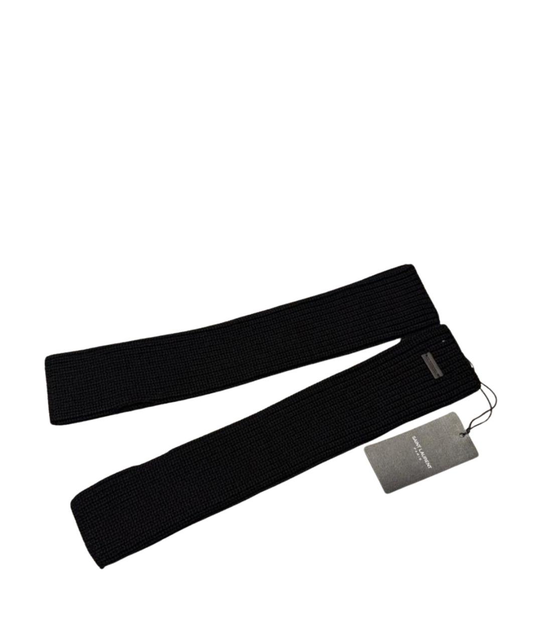 SAINT LAURENT Черные митенки, фото 1