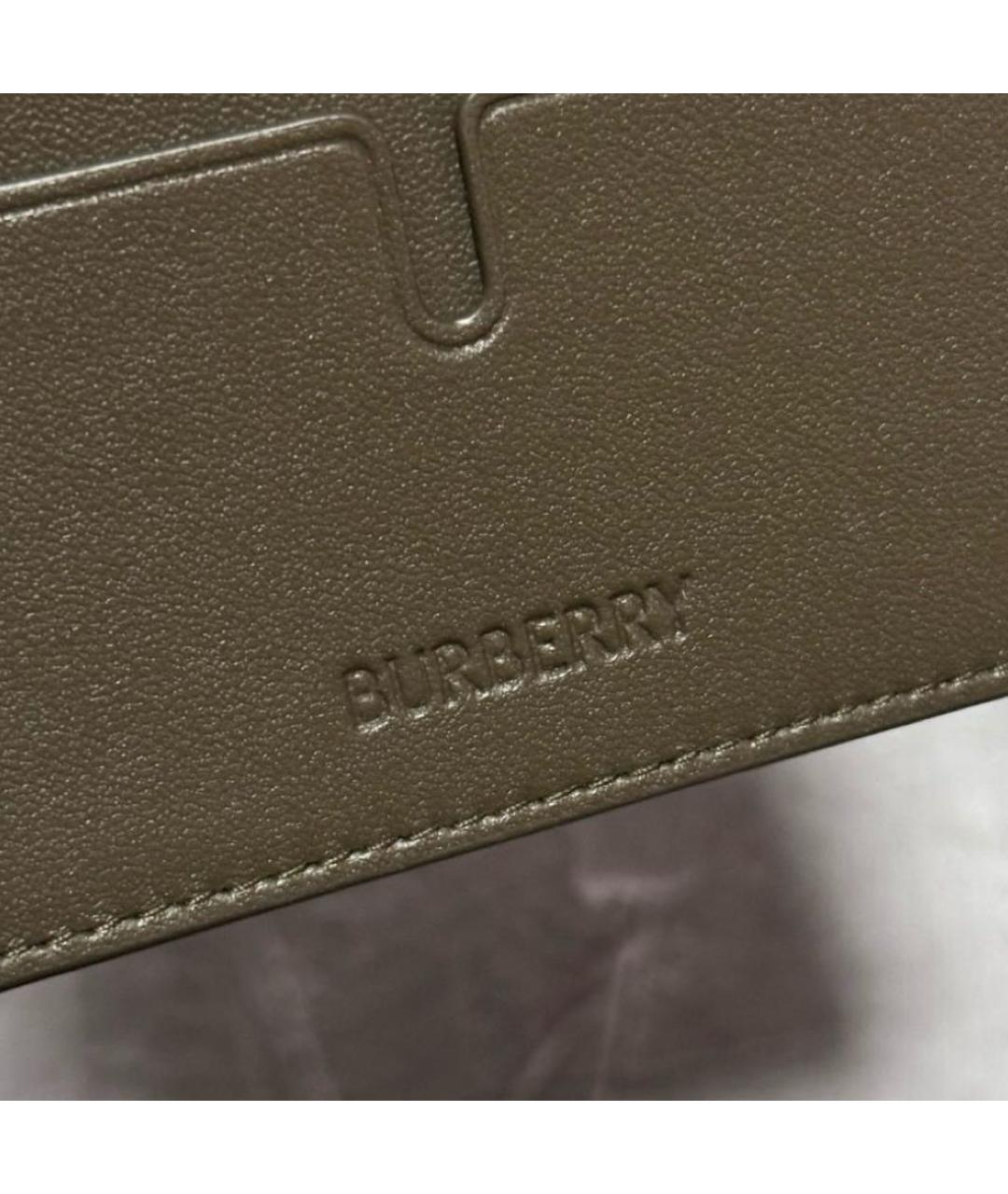 BURBERRY Кожаный кардхолдер, фото 7