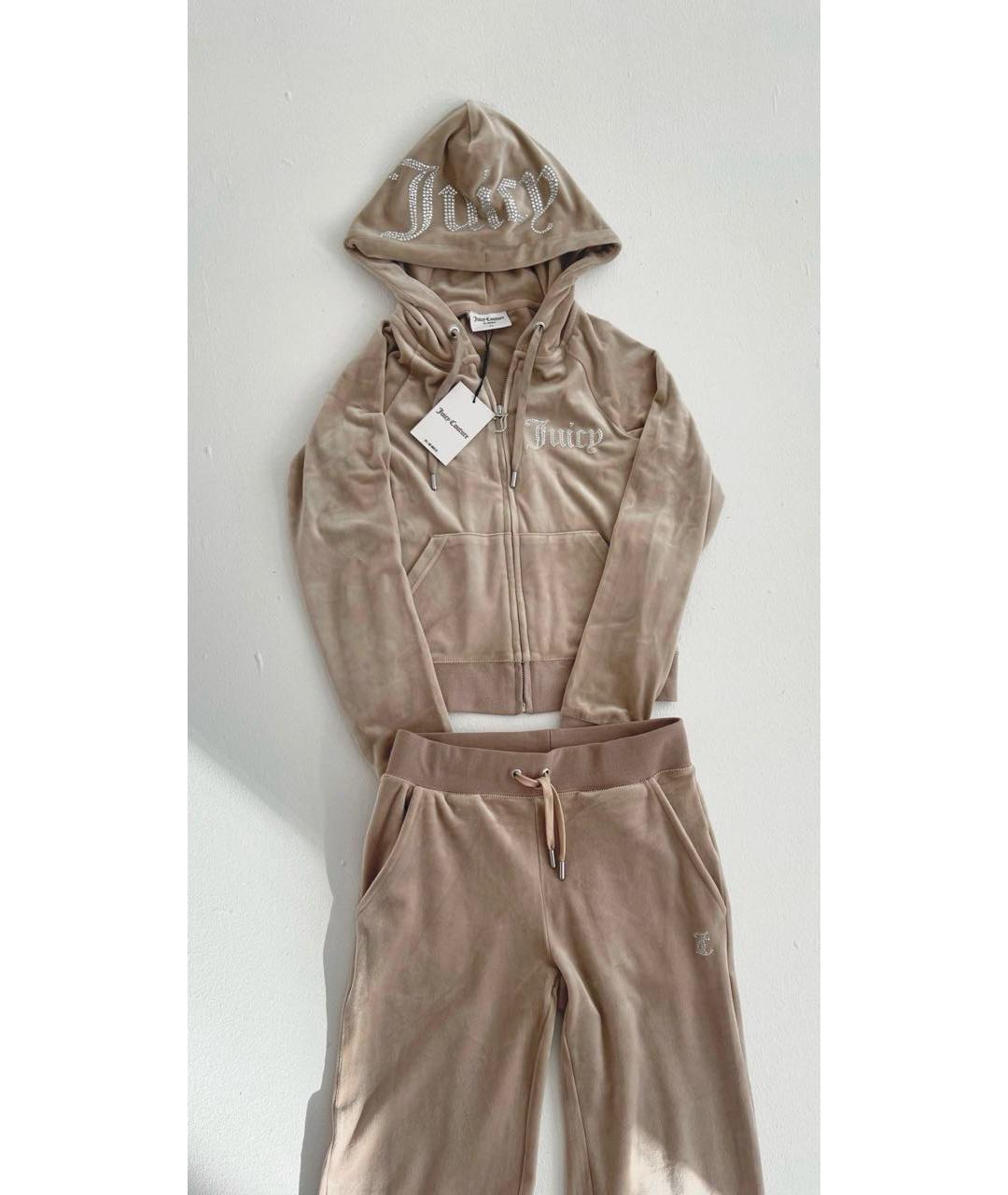 JUICY COUTURE Бежевый полиэстеровый спортивные костюмы, фото 2