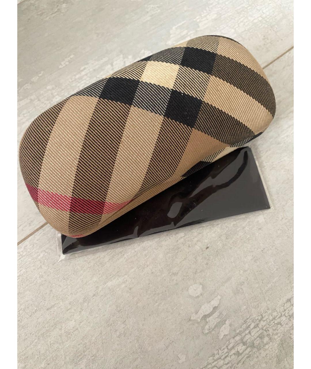 BURBERRY Коричневые пластиковые солнцезащитные очки, фото 4