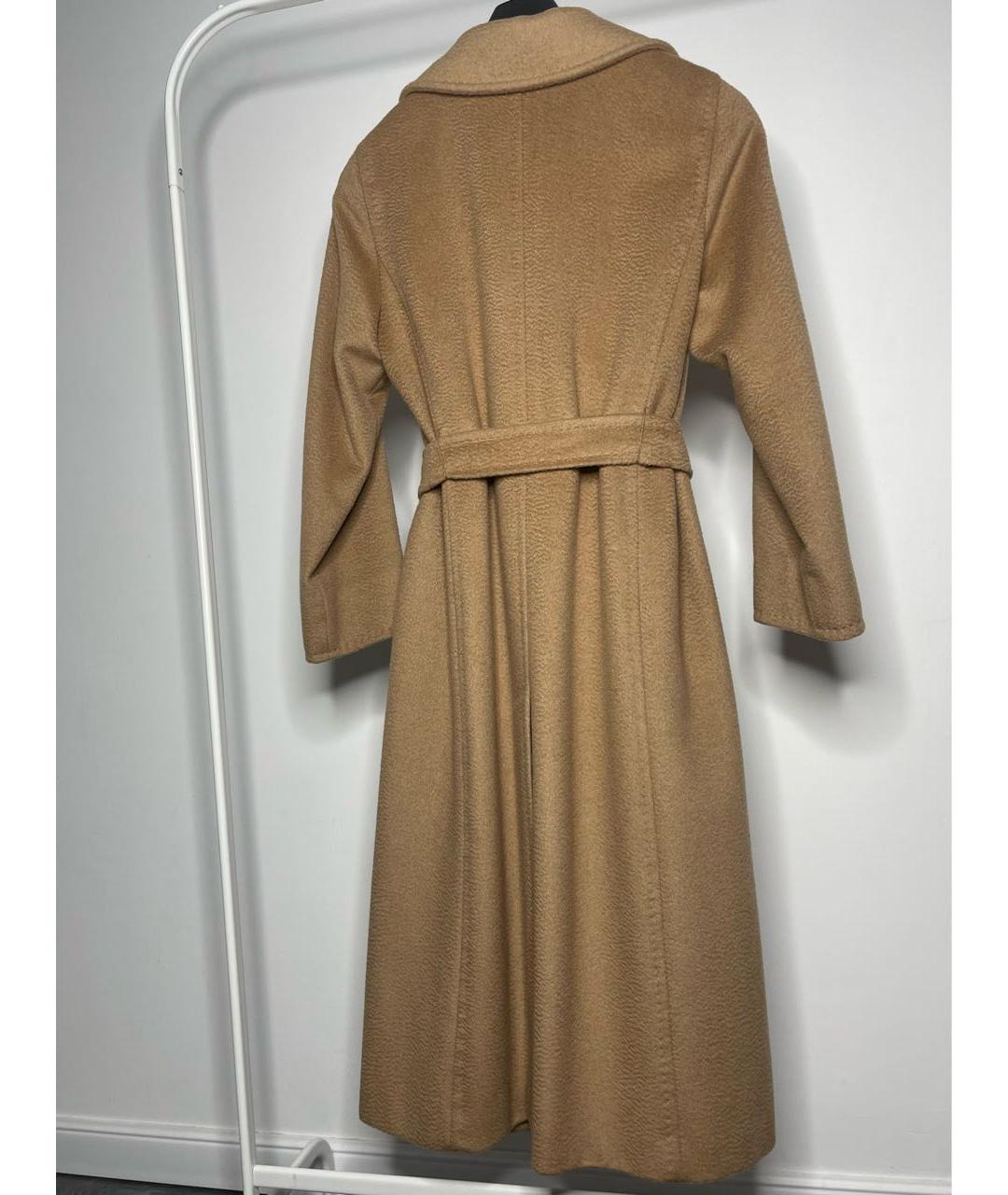 MAX MARA Бежевое шерстяное пальто, фото 2