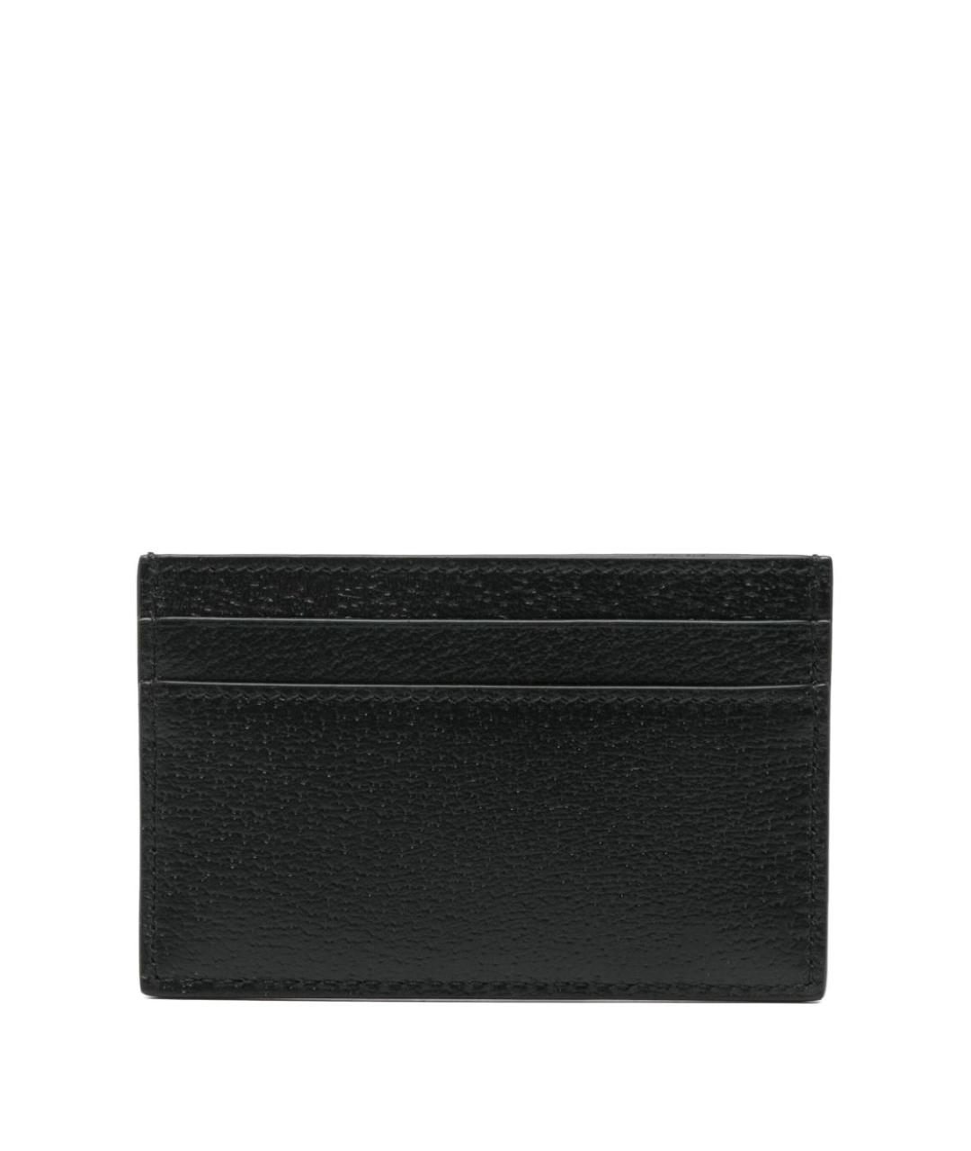 GUCCI Черный кожаный кардхолдер, фото 3
