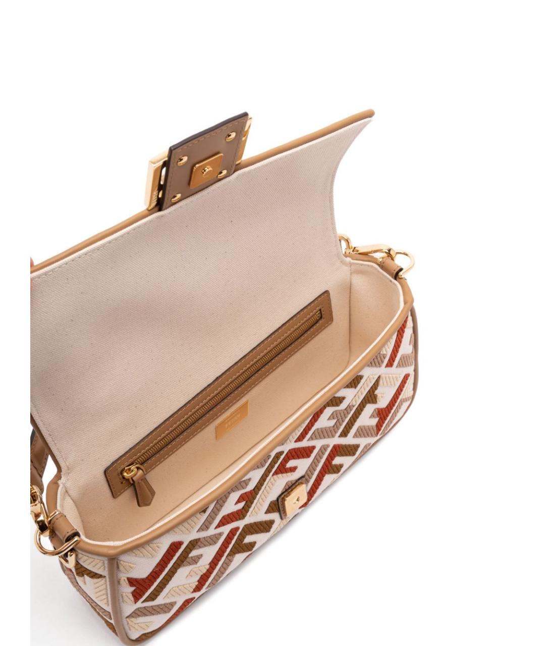 FENDI Мульти жаккардовая сумка через плечо, фото 4