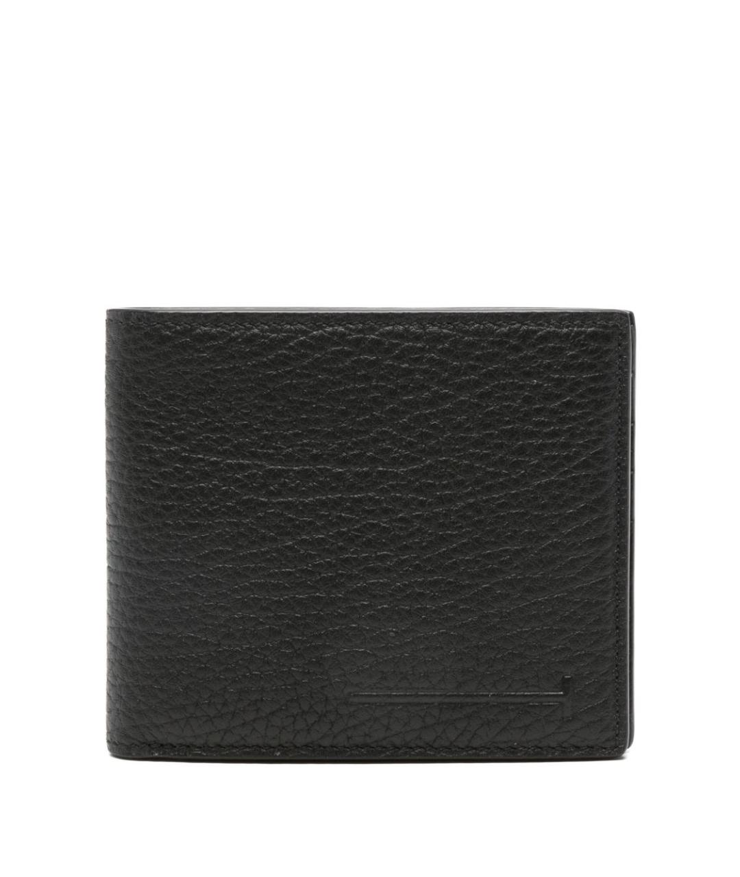 TOM FORD Черный кожаный кошелек, фото 1