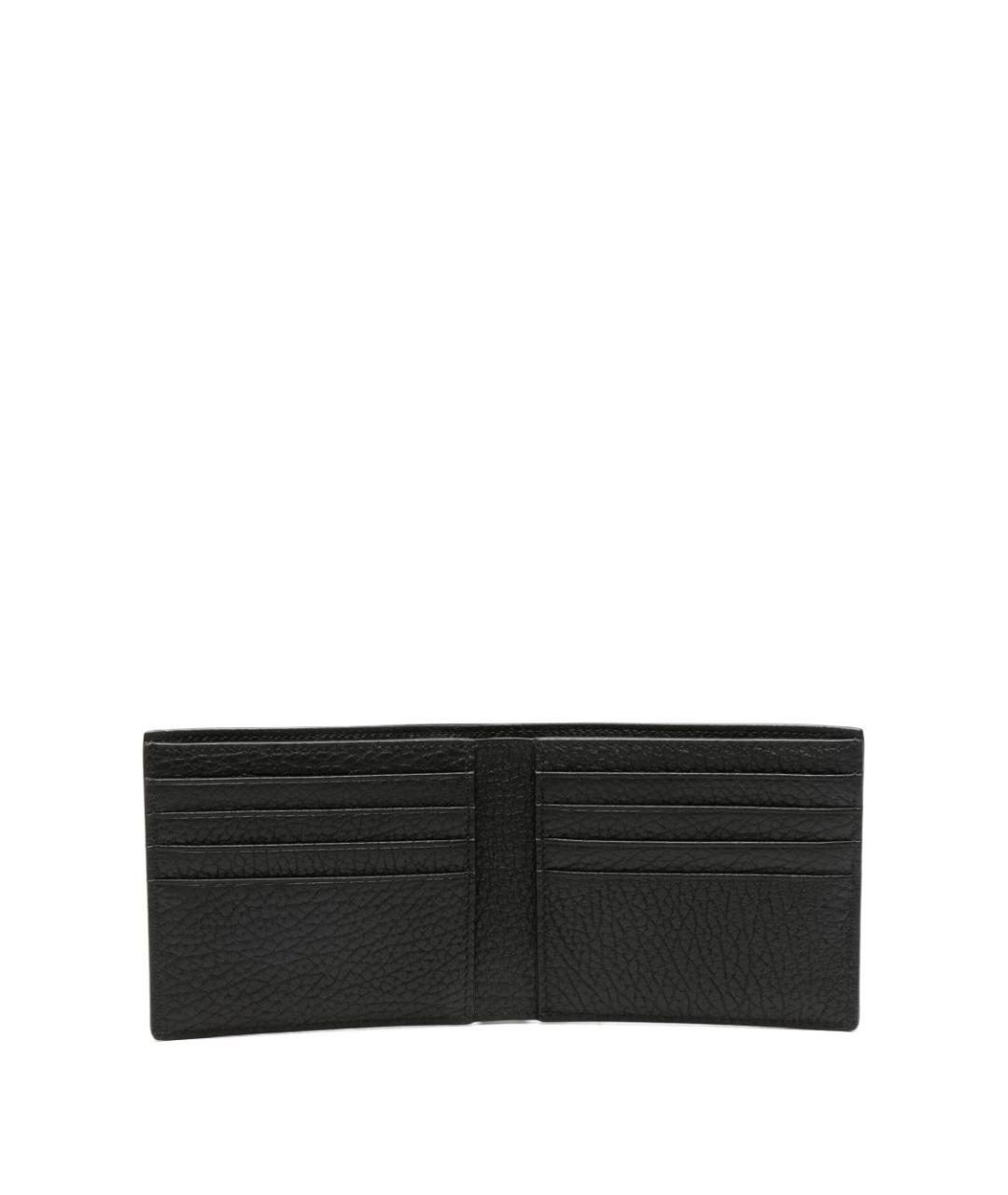TOM FORD Черный кожаный кошелек, фото 2