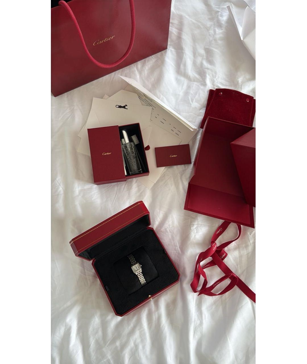 CARTIER Серебряные металлические часы, фото 5