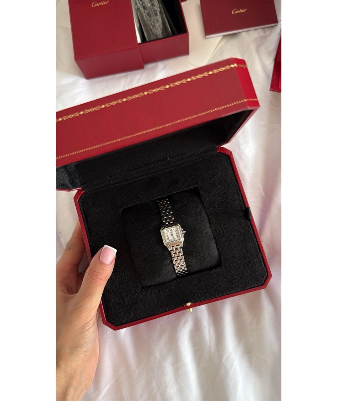 CARTIER Серебряные металлические часы, фото 2