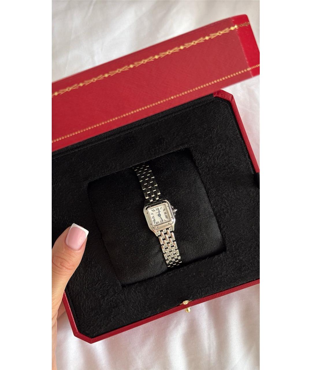 CARTIER Серебряные металлические часы, фото 7