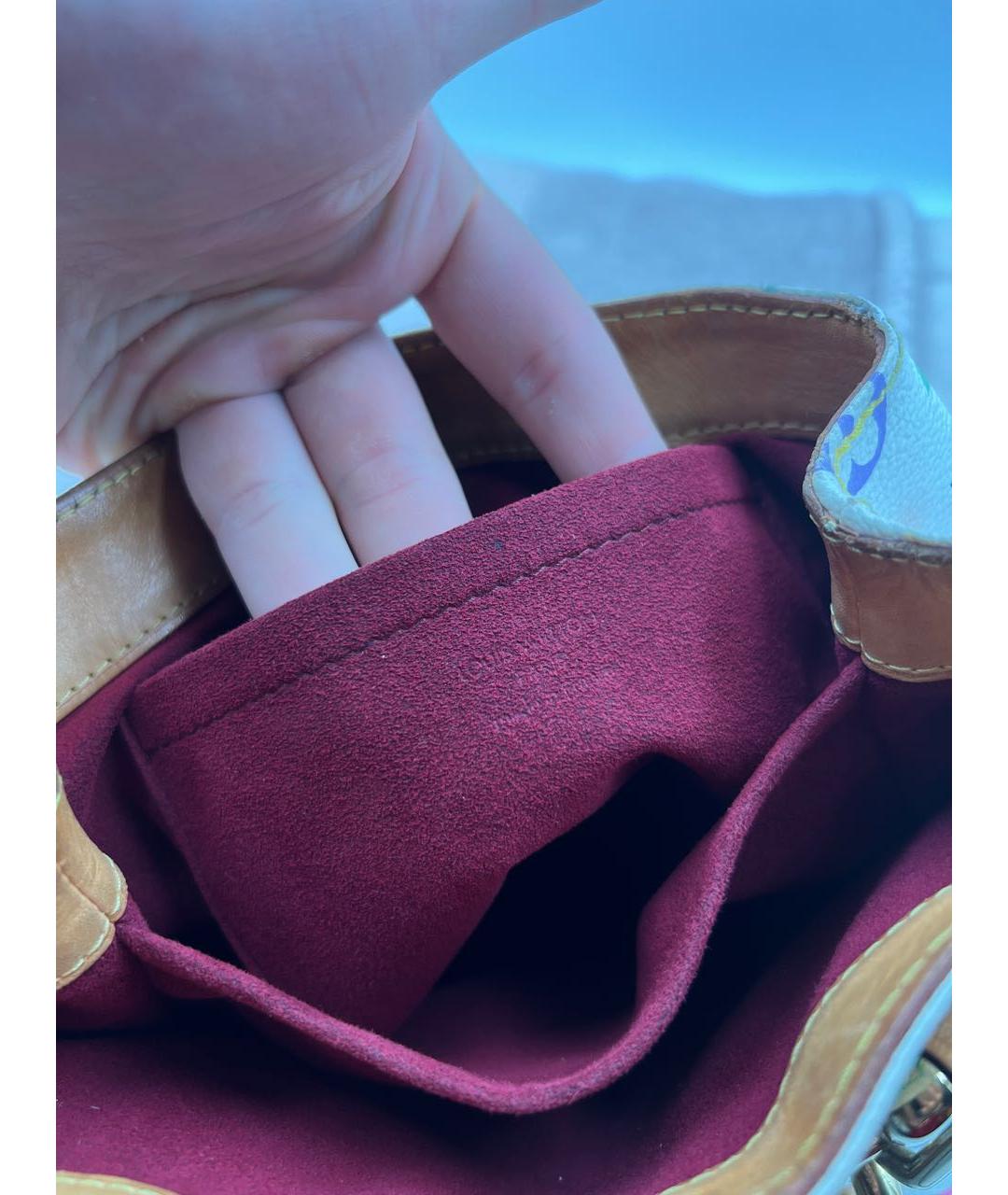 LOUIS VUITTON Мульти кожаная сумка с короткими ручками, фото 4