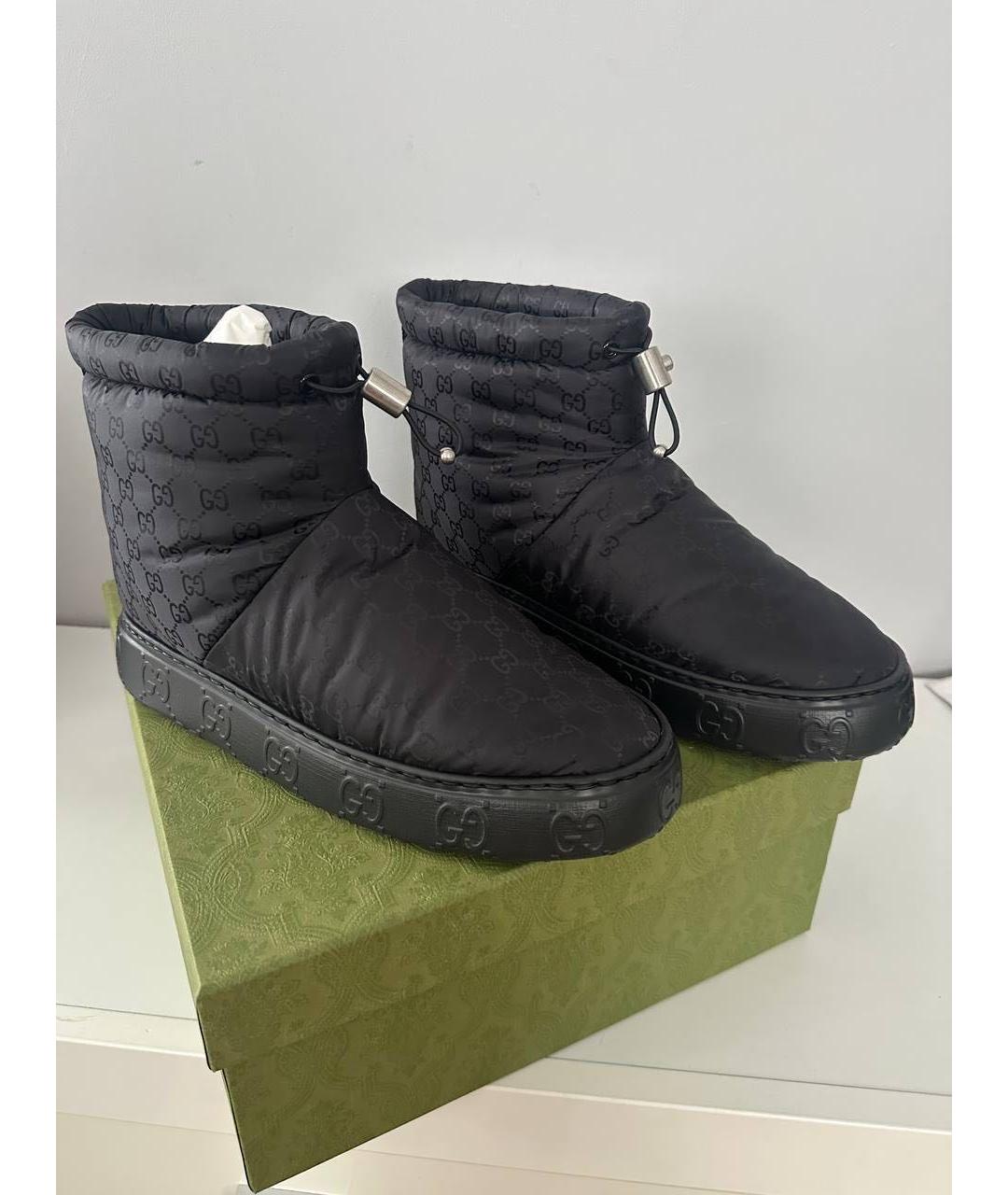 GUCCI Черные полусапоги, фото 2