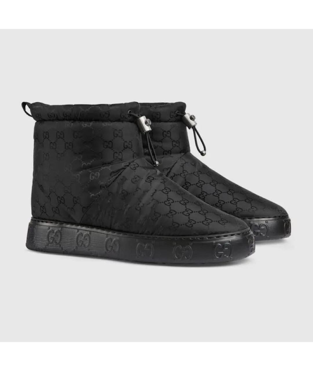 GUCCI Черные полусапоги, фото 6