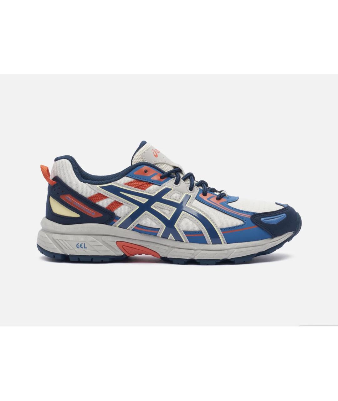 ASICS Белые текстильные кроссовки, фото 7