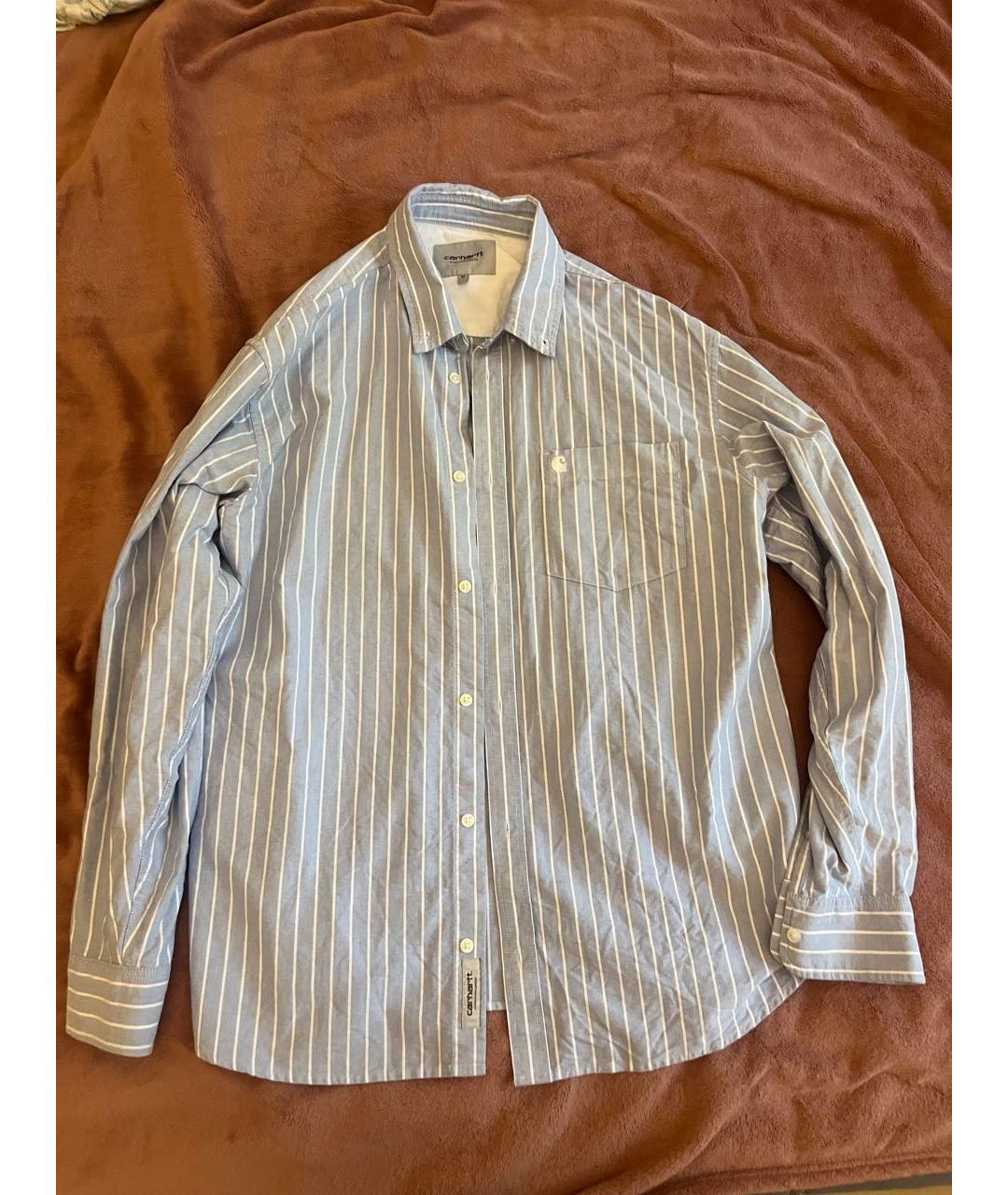 CARHARTT Голубая кэжуал рубашка, фото 2