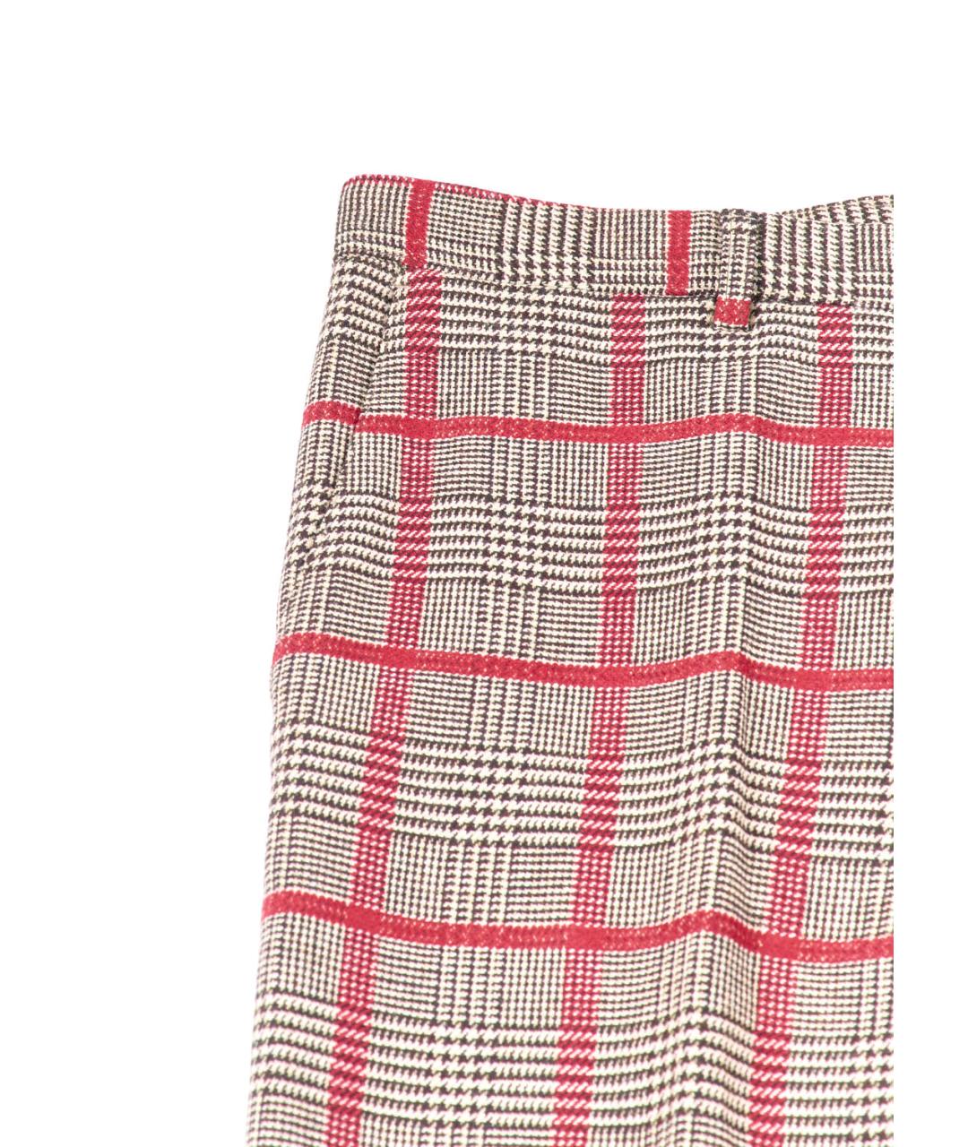 ETRO Мульти шерстяные повседневные брюки, фото 5