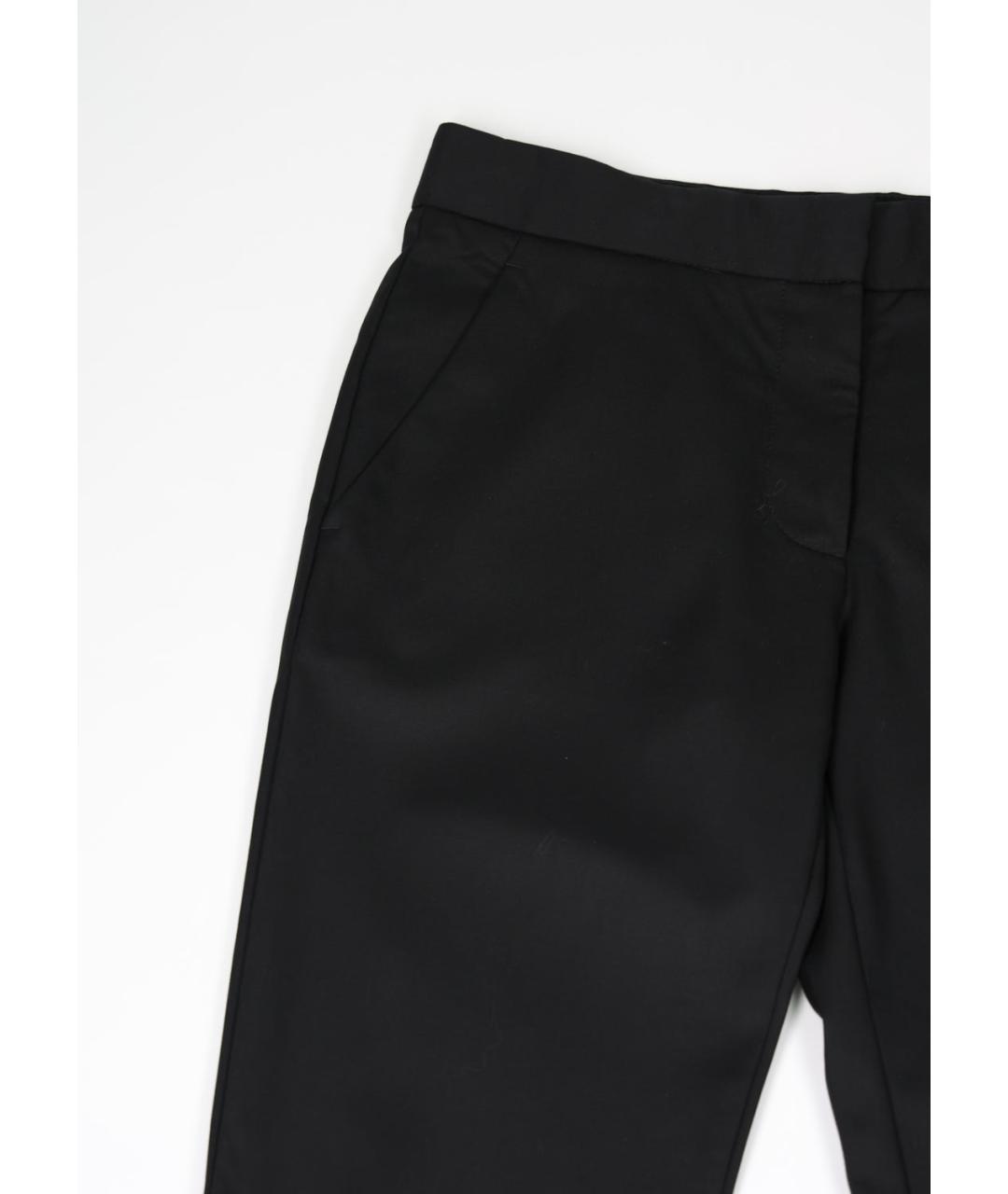 STELLA MCCARTNEY Черные шерстяные брюки узкие, фото 6