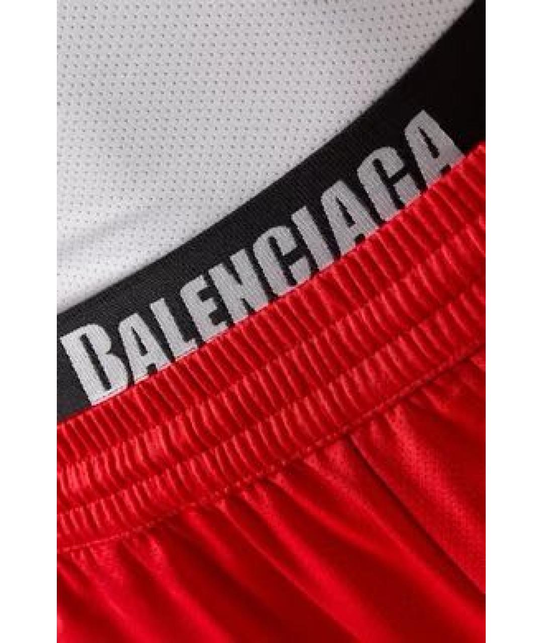 BALENCIAGA Красные шорты, фото 4