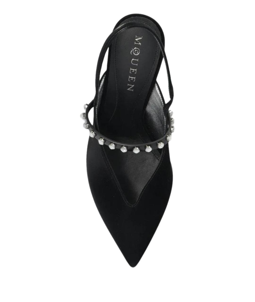 ALEXANDER MCQUEEN Черные туфли, фото 4