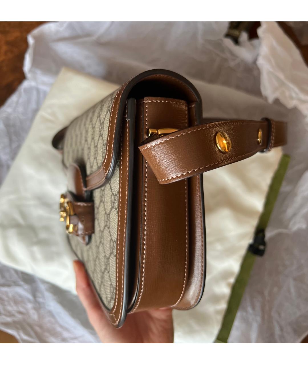 GUCCI Бежевая сумка через плечо, фото 3