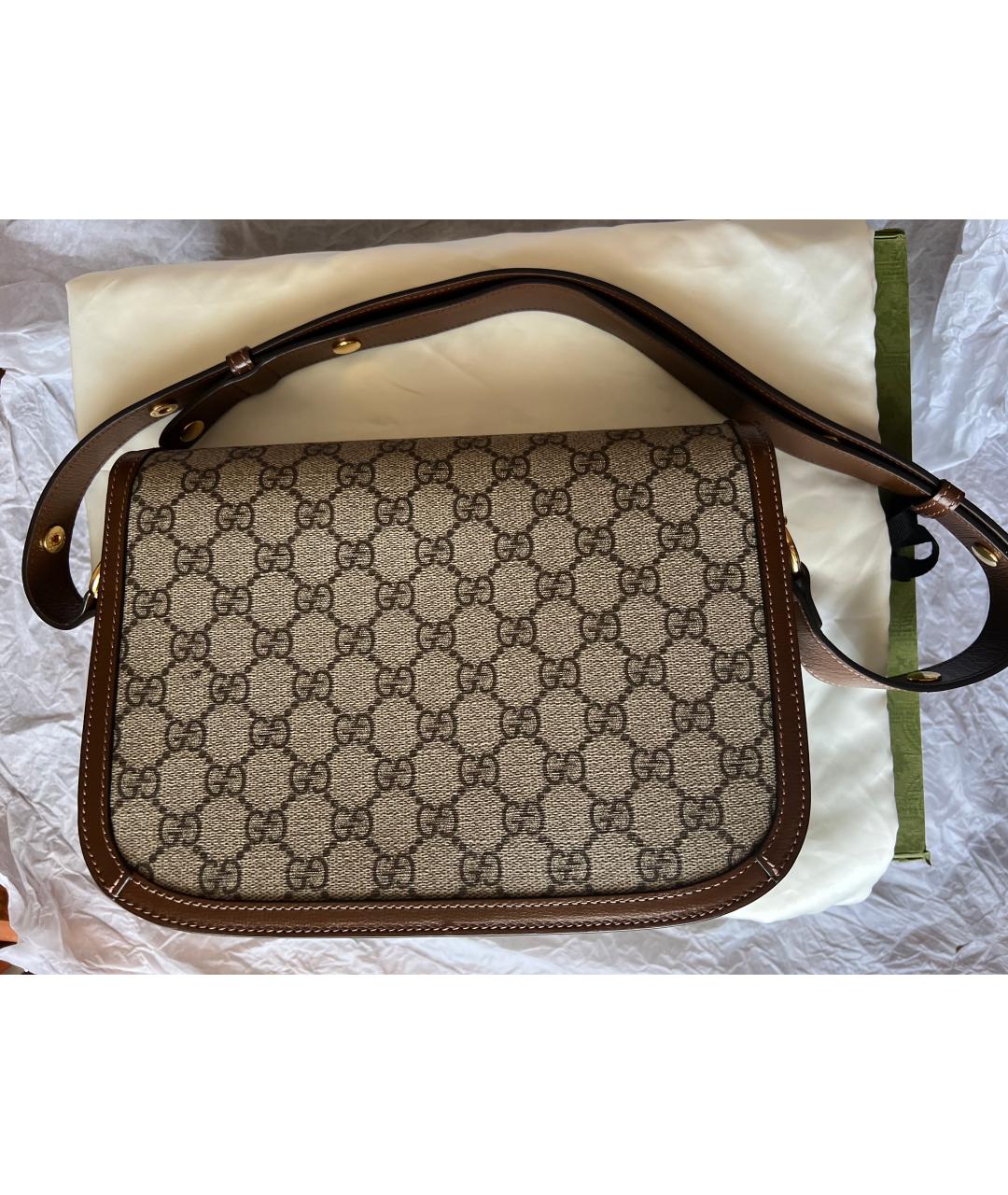 GUCCI Бежевая сумка через плечо, фото 4