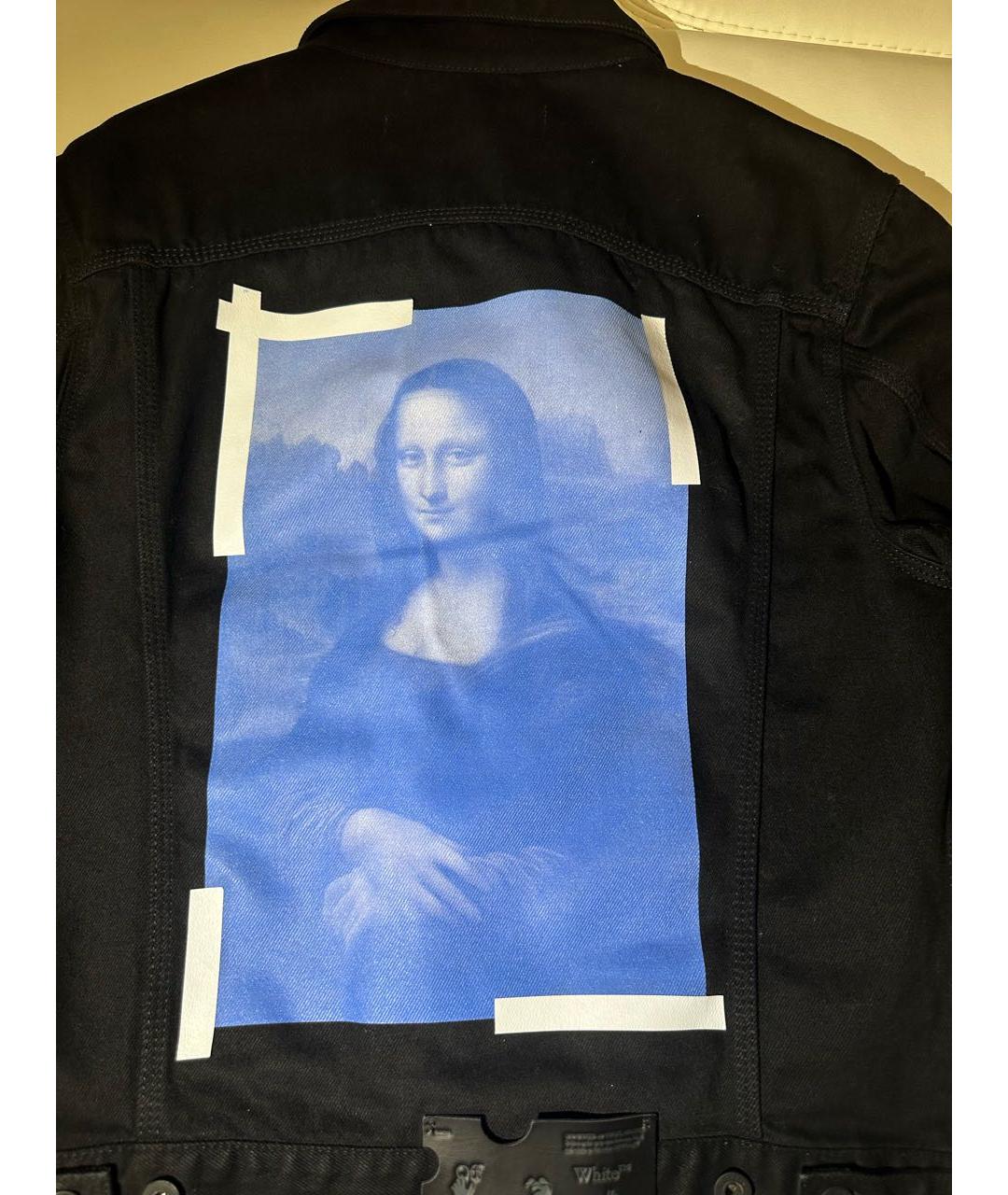 OFF-WHITE Черная хлопковая куртка, фото 3