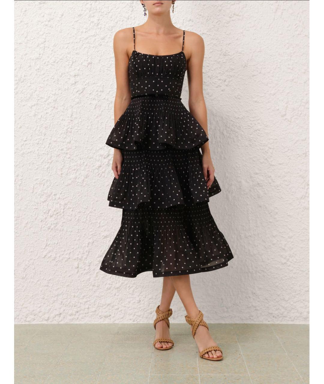 ZIMMERMANN Черное вечернее платье, фото 4
