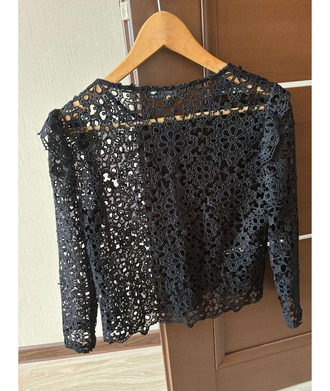 Claudie Pierlot Черный полиэстеровый жакет/пиджак, фото 2