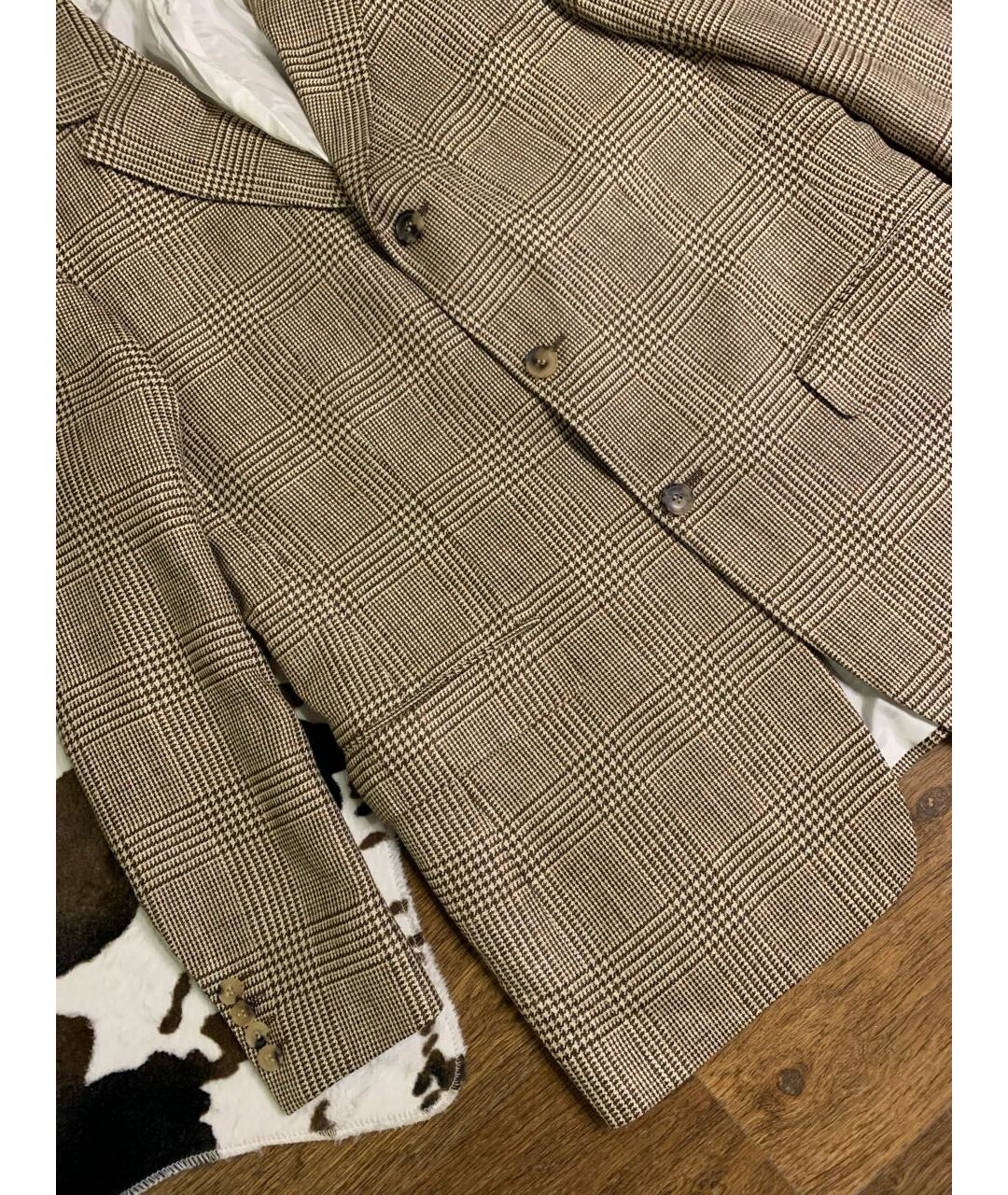 HUGO BOSS Серый шелковый пиджак, фото 4
