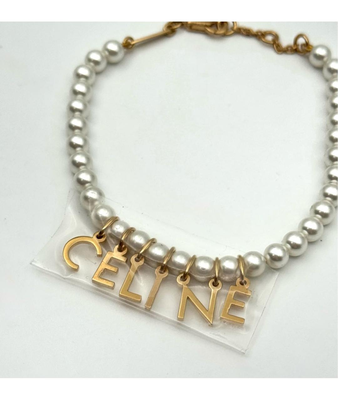 CELINE Белый браслет, фото 2
