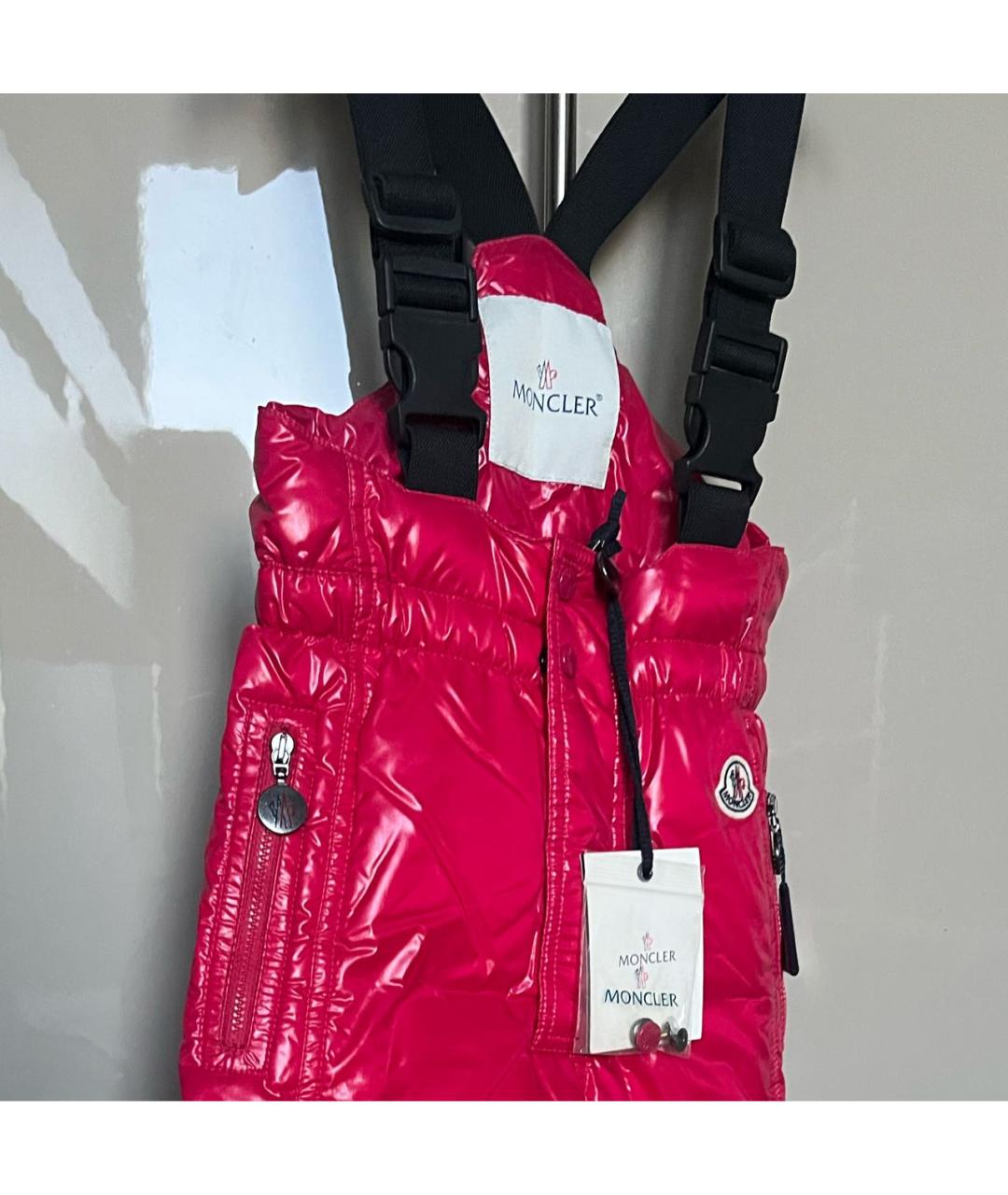 MONCLER Розовые брюки и шорты, фото 3