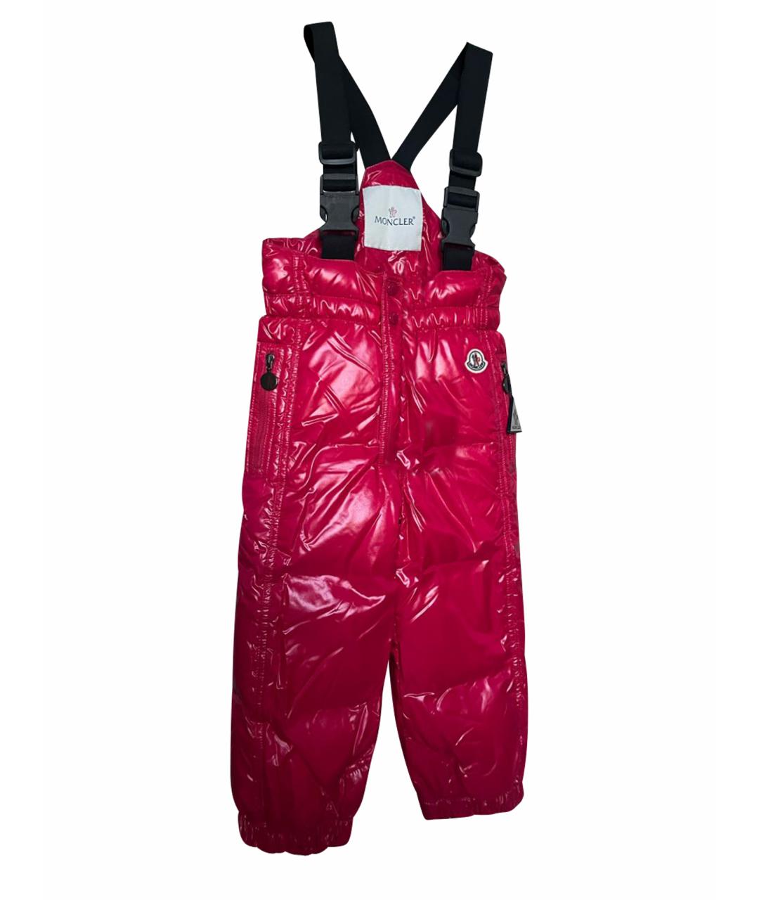 MONCLER Розовые брюки и шорты, фото 1