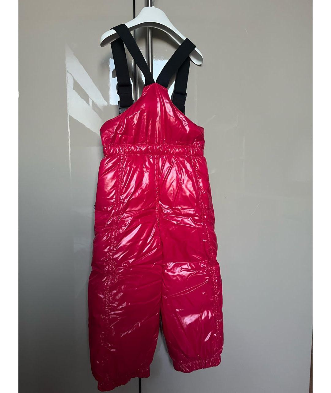 MONCLER Розовые брюки и шорты, фото 2