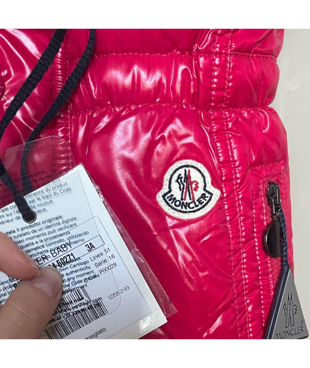 MONCLER Розовые брюки и шорты, фото 4