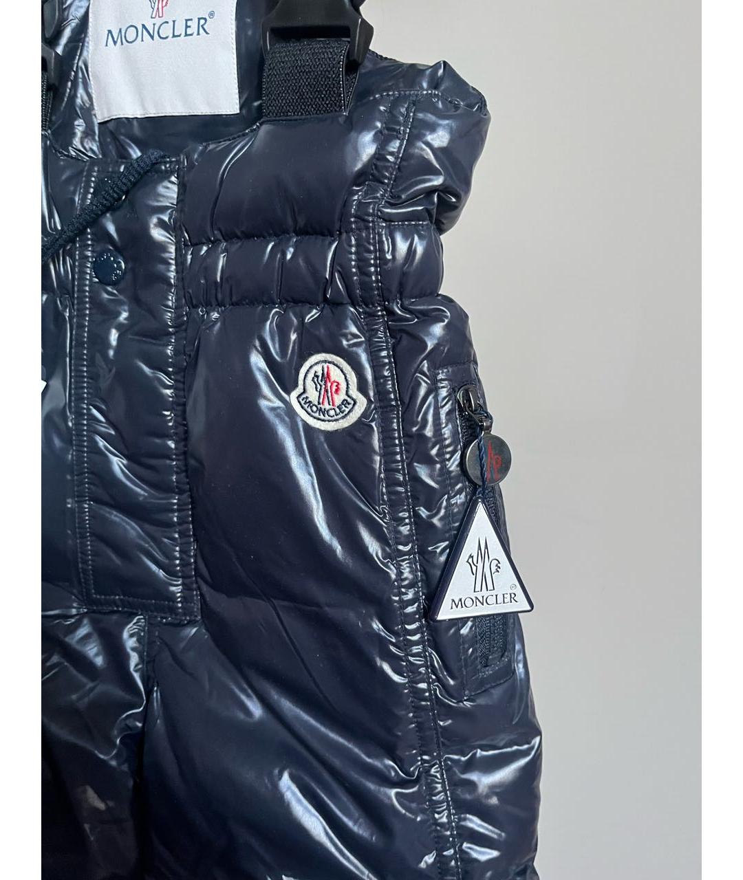 MONCLER Темно-синие брюки и шорты, фото 4