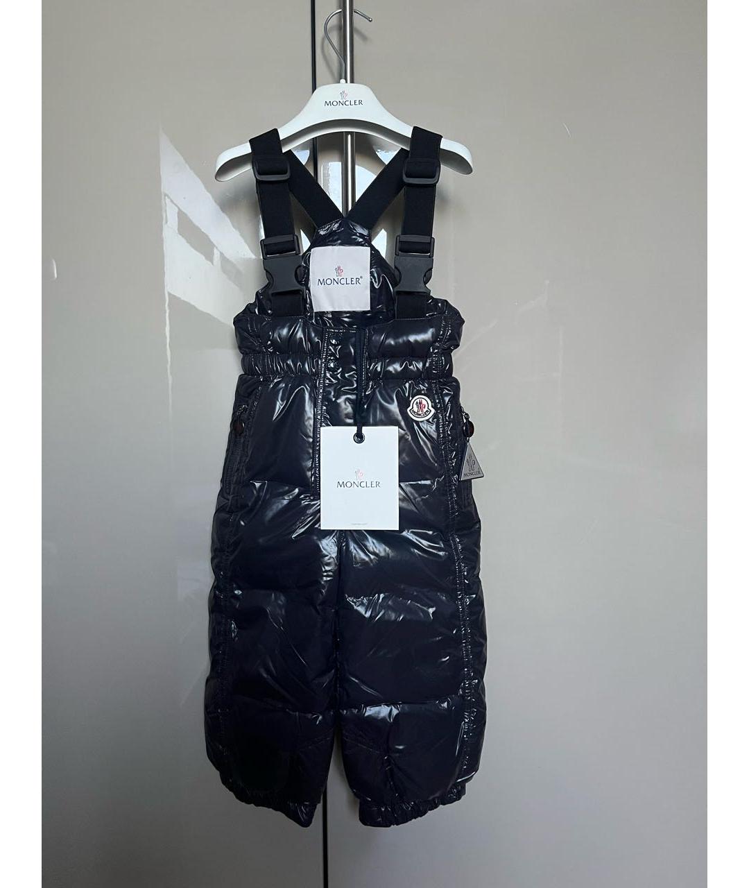 MONCLER Темно-синие брюки и шорты, фото 6
